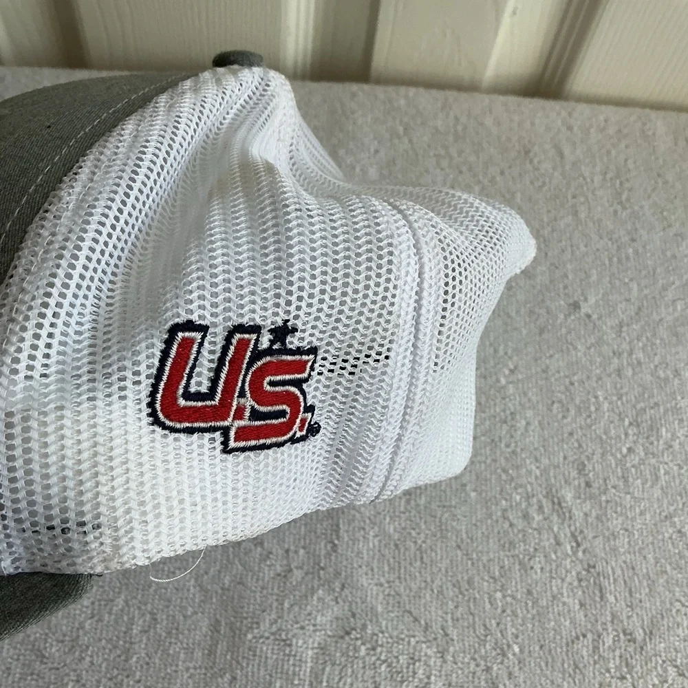 Texas State Embroidered Gray Cap